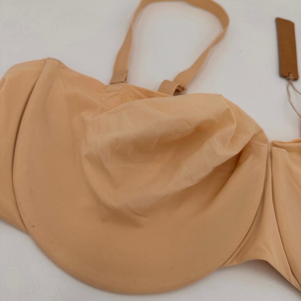 Women's Tan Underwire Bra - Picture 4 of 4